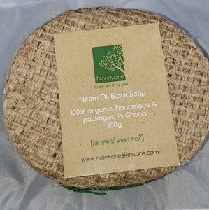 Ghana Neem Oil cleansing Black  soap